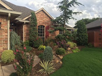 Scapes Landscaping Oklahoma City OK shows you a landscaping project.