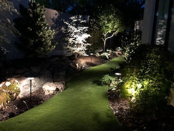 Scapes landscaping shows you a completed residential landscaping project in nichols hills.