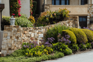an image of landscaping increasing curb appeal